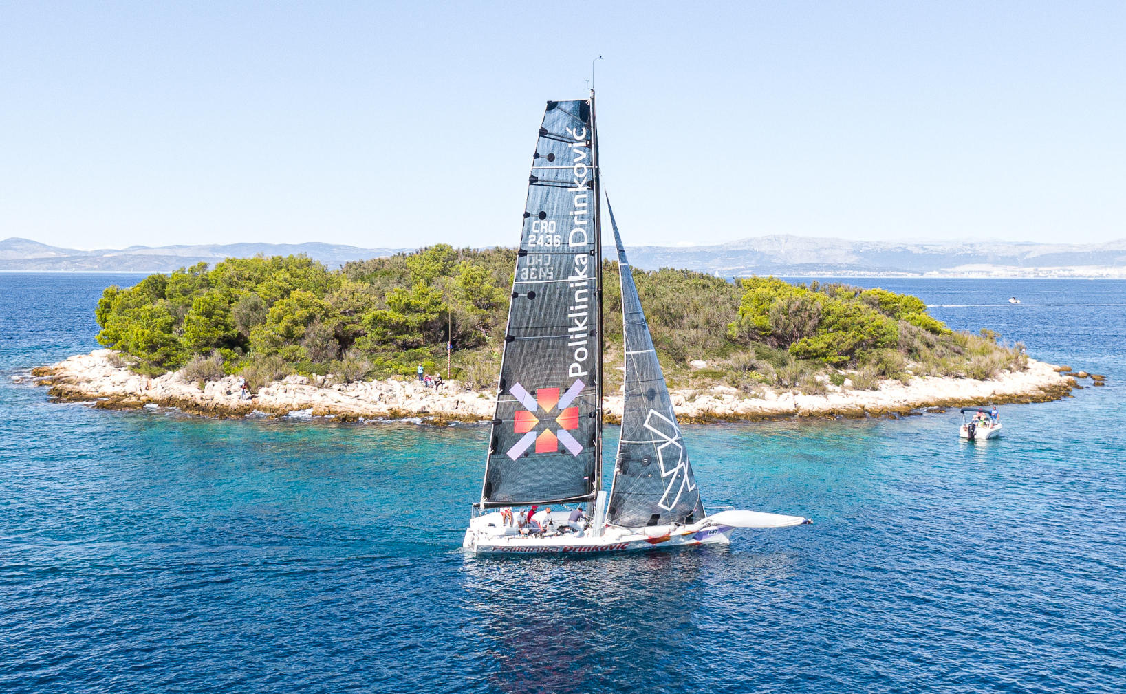 Mareus 3 rounding Mrduja island